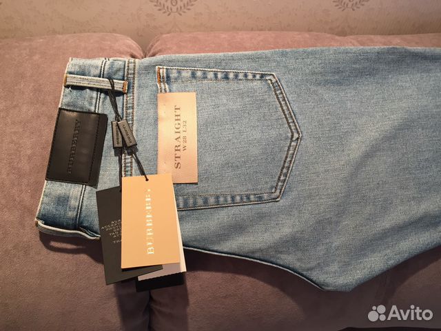 Джинсы новые Burberry 28/32