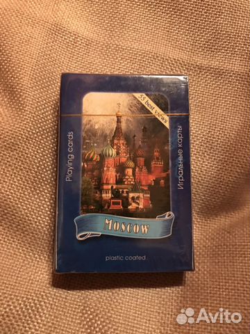 Карты сувенирные игральные