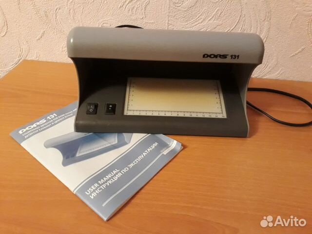 Детектор банкнот и ценных бумаг dors 131