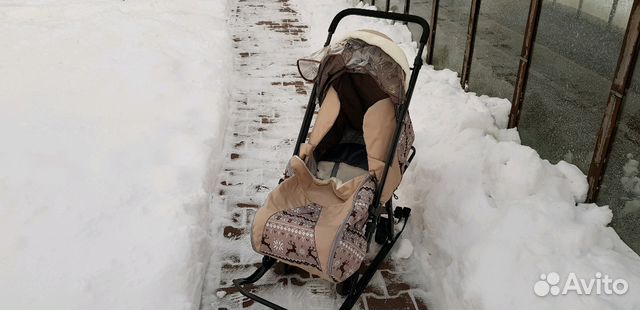 Коляска санки