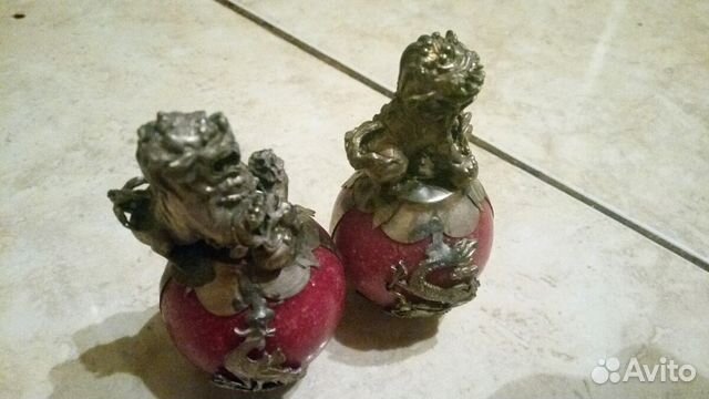 Фигурки львов