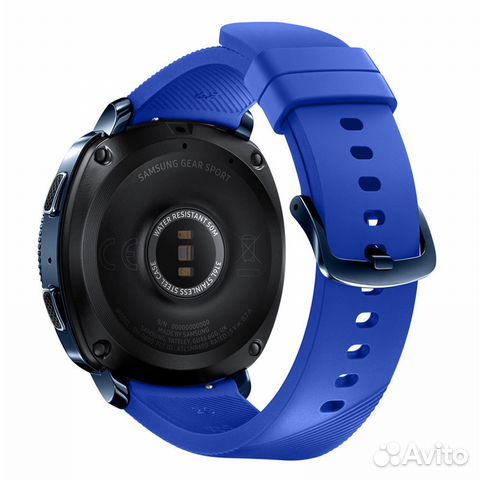 Смарт-часы SAMSUNG Gear Sport SM-R600, синие Смарт-часы SAMSUNG Gear Sport SM-R600, синие
