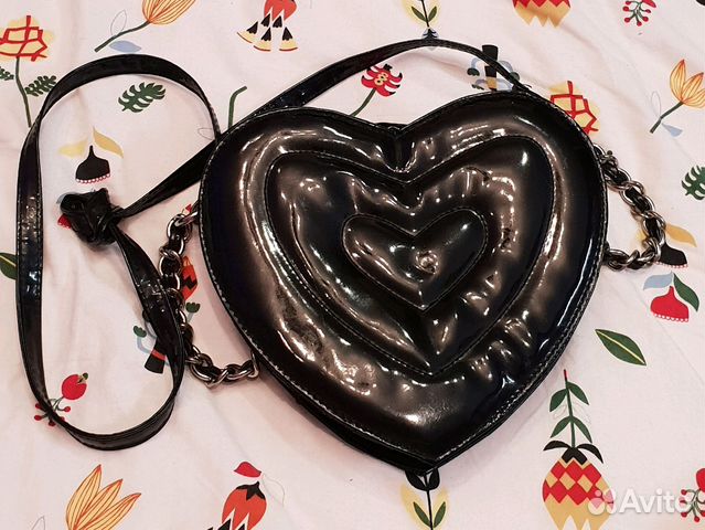 Сумка-сердечко topshop