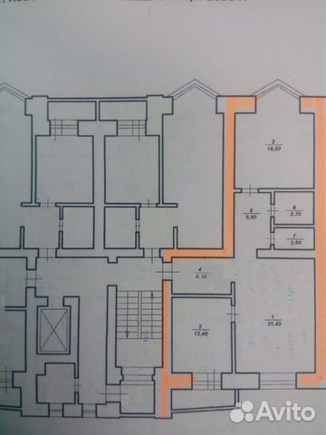 3-к квартира, 77 м², 4/9 эт.