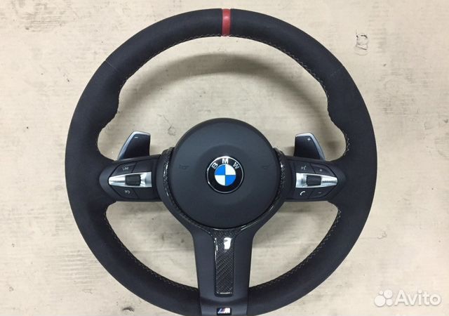 Руль Alcantara M-стиль для BMW X5 F15, X6 F16