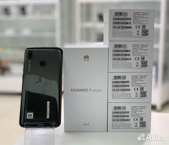 Новый (запечатанный) Huawei P Smart 2019 Black Новый (запечатанный) Huawei P Smart 2019 Black