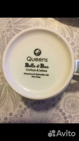 Queens belle and boo. Набор посуды для детей