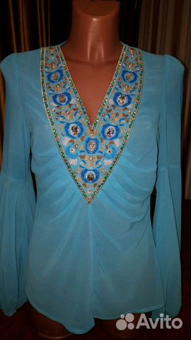 Нарядная кофта блузка фирмы Gizia Нарядная кофта блузка фирмы Gizia