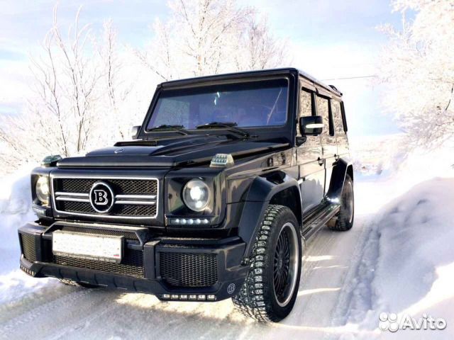 Ходовые огни Mercedes G Klasse W463 черные