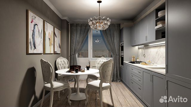 2-к квартира, 55.5 м², 26/32 эт.