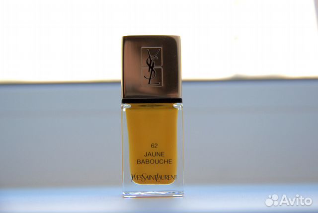 Лак для ногтей YSL Jaune Babouche 62. Редкость