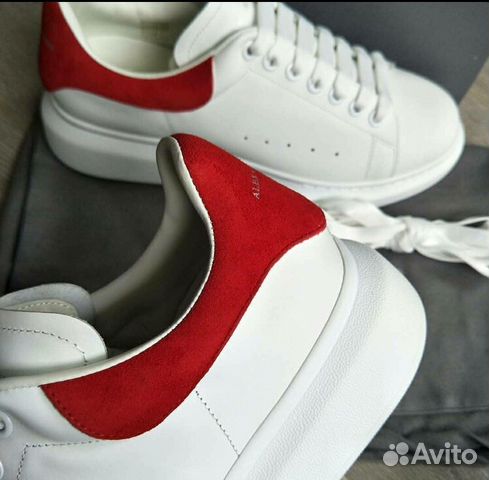 Новые Кроссоки Alexander McQueen, Нат Кожа Новые Кроссоки Alexander McQueen, Нат Кожа