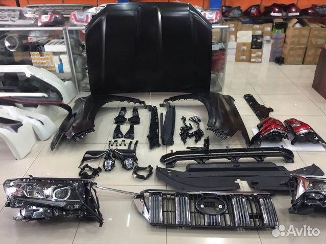 Рестайлинг пакет 2018 land cruiser Prado 150