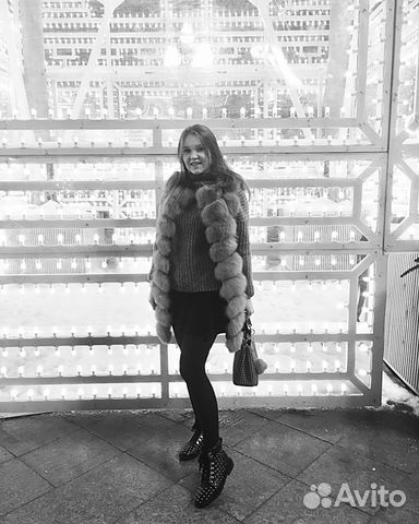 Жилетка из песца Жилетка из песца