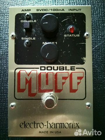 Double muff electro-harmonix овер/дисто-фуз