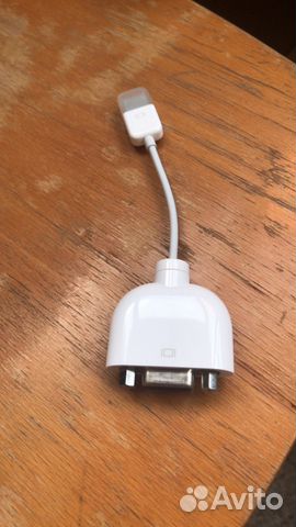 Адаптер Mini DisplayPort VGA Apple