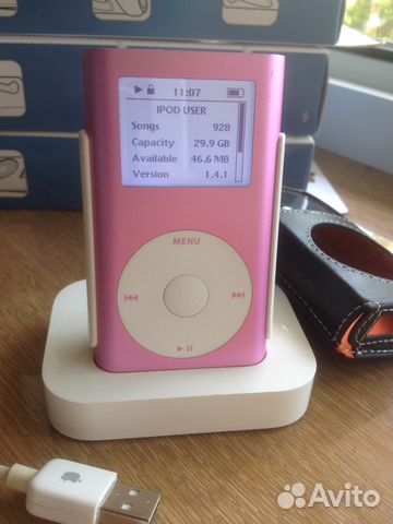 Apple iPod mini 32GB 2nd Gen Rose Айпод mp3 плеер