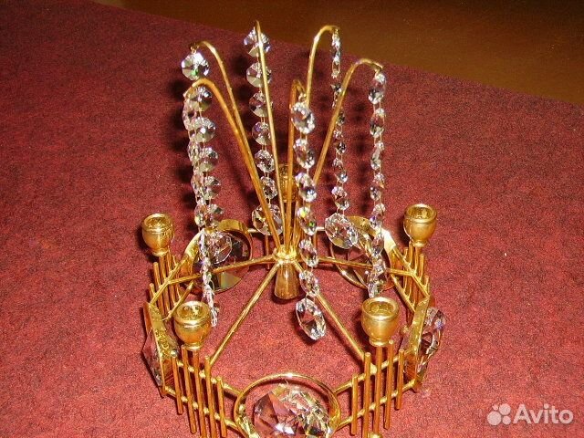 Новогодний подсвечник(Австрия) на 5 свечей