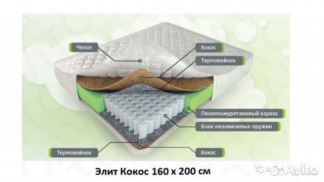 матрас элит кокос 3