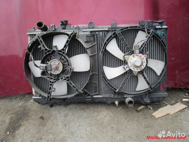 Радиатор на Mazda Familia (Мазда Фамилия) BJ5W 1.5 Радиатор на Mazda Familia (Мазда Фамилия) BJ5W 1.5