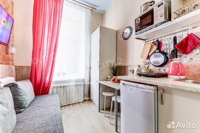 

Квартира-студия, 14 м², 2 кровати