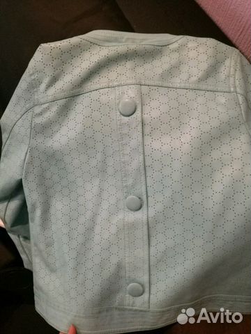 Кожаная мятная куртка orby Подростковая Кожаная мятная куртка orby Подростковая