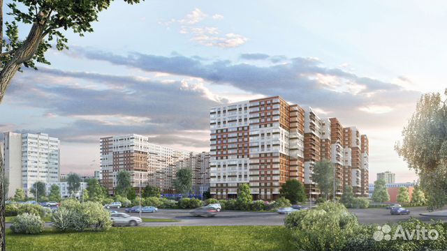 2-к квартира, 65.5 м², 12/17 эт. 2-к квартира, 65.5 м², 12/17 эт.