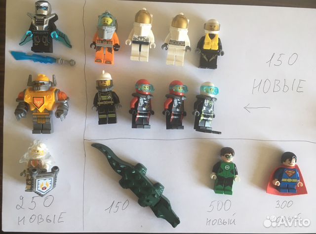 Lego Лего минифигурки Супергерои, City и пр Lego Лего минифигурки Супергерои, City и пр