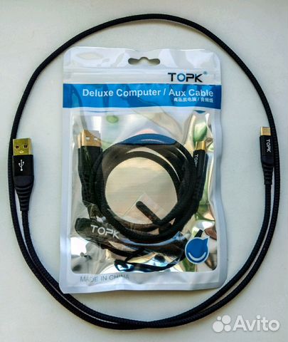 Кабель USB Type-C topk