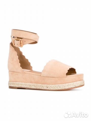 Эспадрильи, сандали Chloe, босоножки, танкетка Эспадрильи, сандали Chloe, босоножки, танкетка