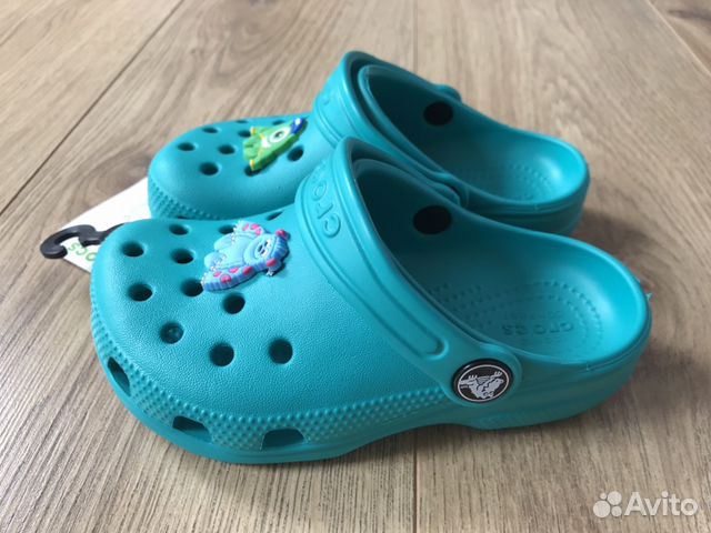 Crocs новые сабо Tropical Till С6/С10/С11