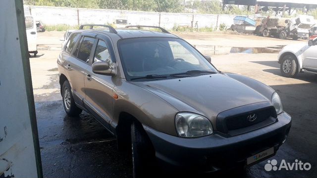 Hyundai Santa Fe 2.4 МТ, 2003, 250 000 км