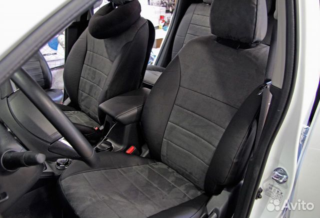 Чехлы Автопилот алькантара т.сер Mitsubishi L 200 Чехлы Автопилот алькантара т.сер Mitsubishi L 200