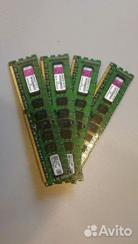 Серверная Ddr3 2Гб х 4 ECC Registered