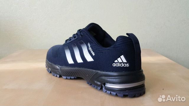 Кроссовки Adidas Marathon Springblade, синие,41/46 Кроссовки Adidas Marathon Springblade, синие,41/46