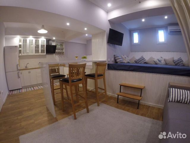 

Квартира-студия, 30 м², 2 кровати