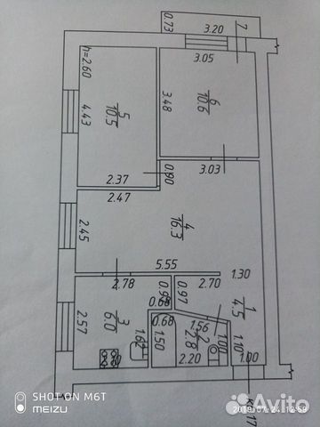 3-к квартира, 51 м², 5/5 эт. 3-к квартира, 51 м², 5/5 эт.