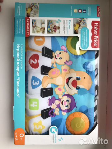 Игровой коврик Пианино Fisher price Игровой коврик Пианино Fisher price