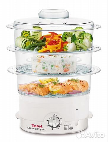 Пароварка tefal VC1006, новая