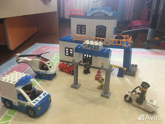 Конструктор bairun большой полицейский участок