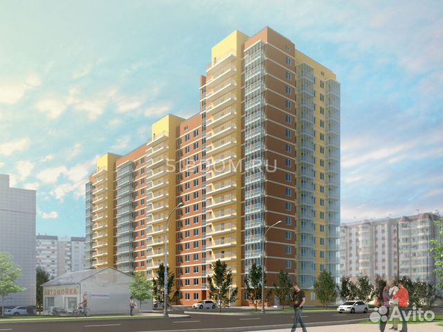 2-к квартира, 50 м², 6/17 эт. 2-к квартира, 50 м², 6/17 эт.