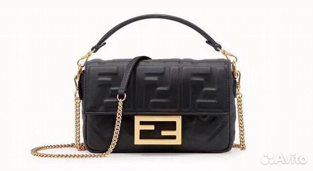 Сумка Fendi baguette Mini Фенди клатч с ремнем Сумка Fendi baguette Mini Фенди клатч с ремнем