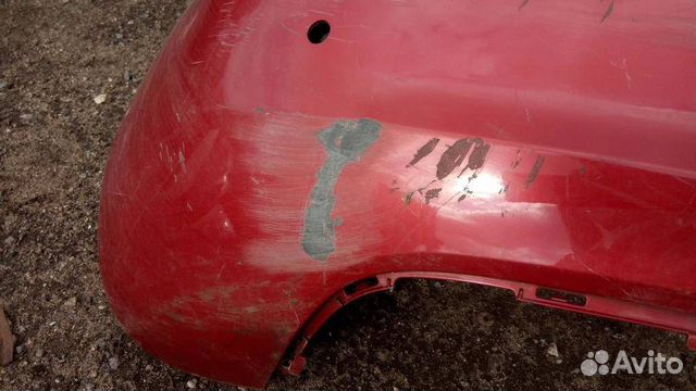 Бампер задний на Kia Venga 2009-2013 года б/у