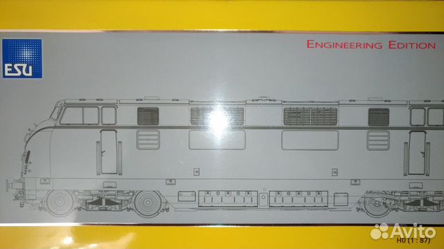 Модель локомотива V220 производства ESU Модель локомотива V220 производства ESU