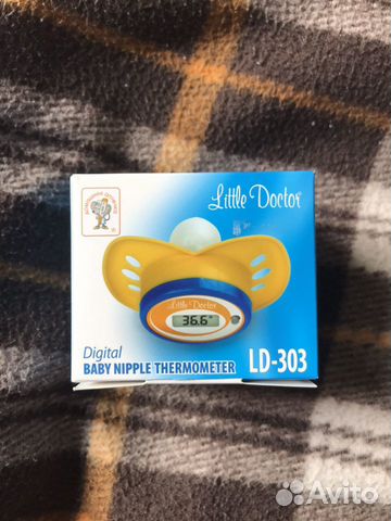Цифровой термометр-соска LD-303 Цифровой термометр-соска LD-303