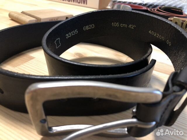 Ремень мужской 105см, ширина 3,5см Ремень мужской 105см, ширина 3,5см