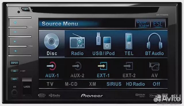 Pioneer. AVH-P3100 DVD