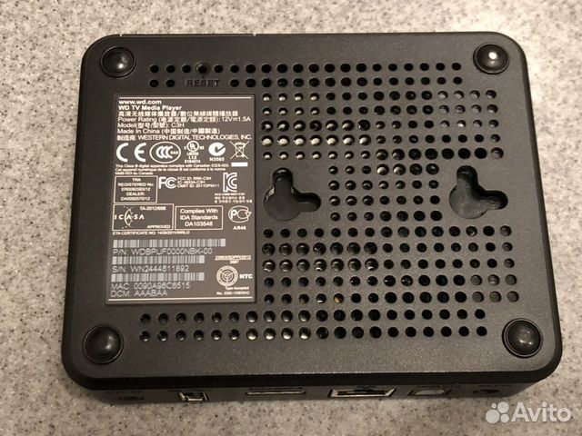 Сетевой медиаплеер WD TV Media Player