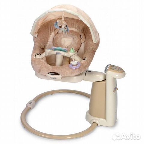 Электронные качели Graco Sweetpeace плюш
