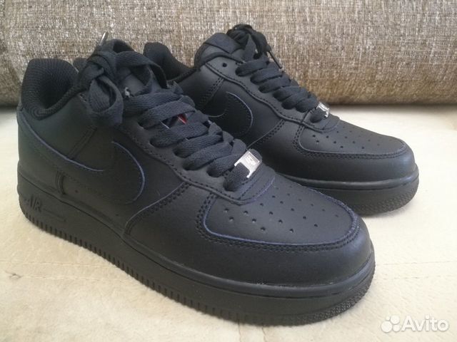 Новые кроссовки Nike Air Force 1 Low Black Новые кроссовки Nike Air Force 1 Low Black